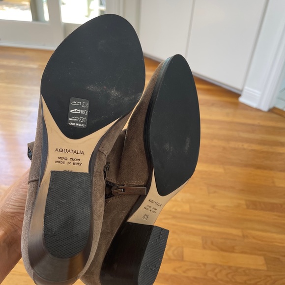 NEW Aquatalia Farin Suede Ankle Boots - Picture 5 of 6